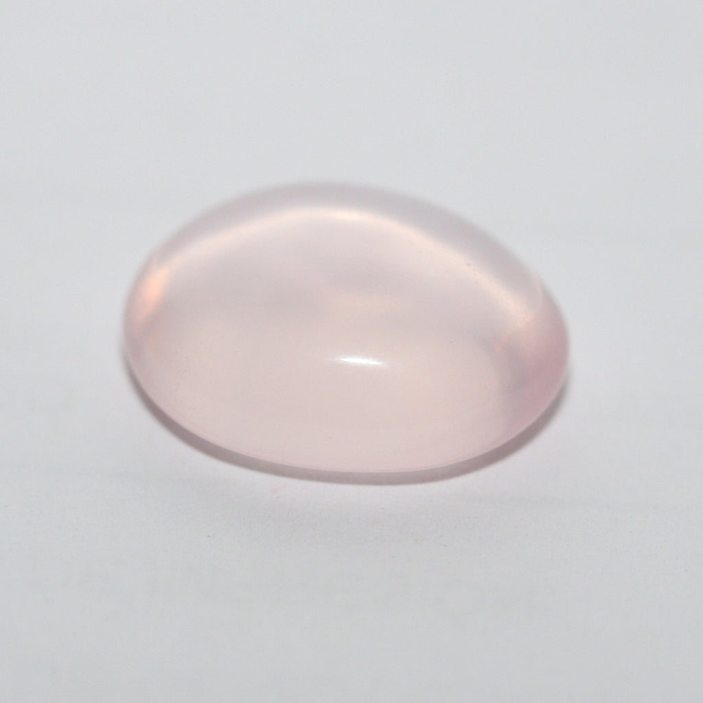 Rose Quartz Oval Cabochon 15.7x12.9mm.-(10.6ct)