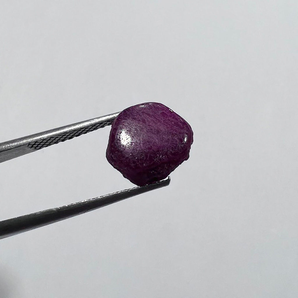 10 Pcs Lot Ruby  Irregular Hexagonal Cabochon Rough  10-12mm.( 10 Pcs )