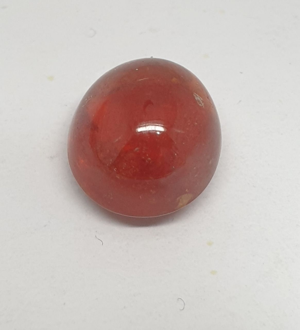 Big Spessartite Garnet Oval Cabochon 13x11.4mm. ( 13.08ct.) Fanta Garnet Orange Garnet Spessartite Garnet- Untreated Gem