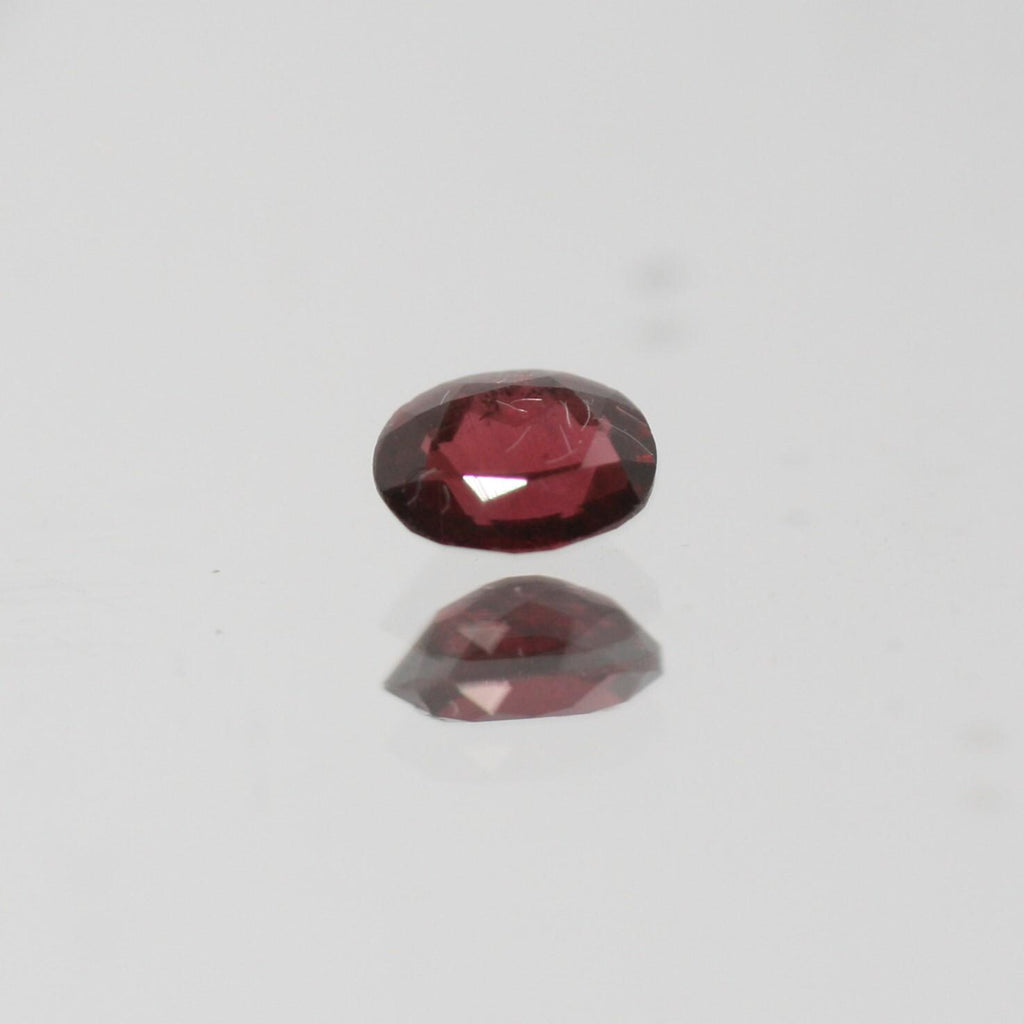 Lote de 20 Granates Ovalados Facetados de 5x4 mm. (20 Piezas)