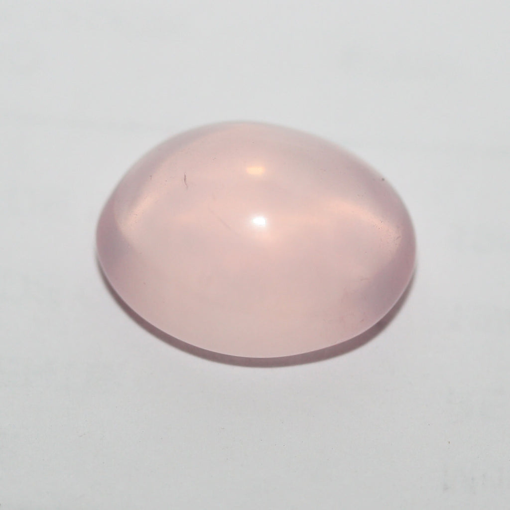 Rose Quartz Oval Cabochon 18x13mm.-(11.6ct)
