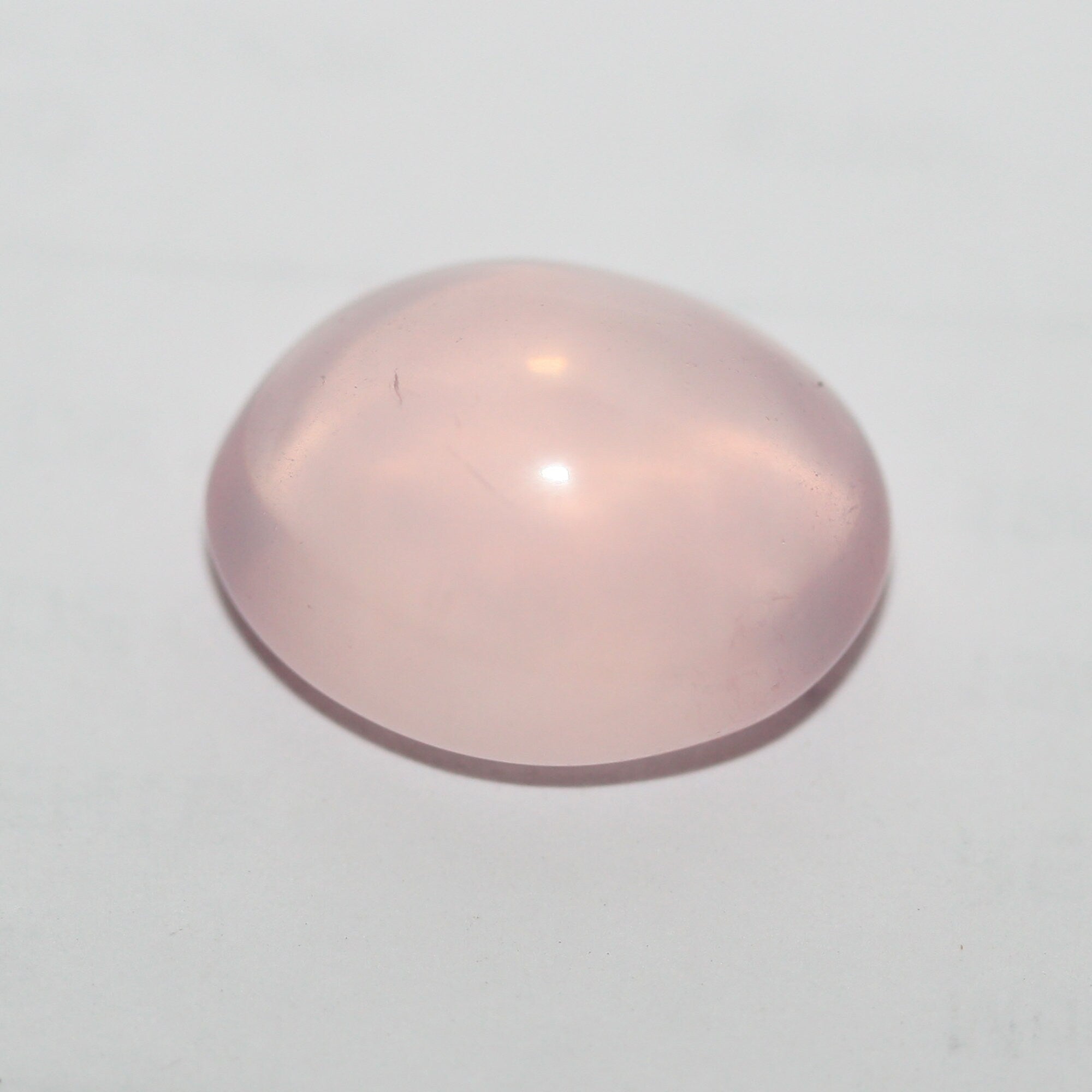 Rose Quartz Oval Cabochon 18x13mm.-(11.6ct)