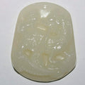 Colgante de Jade Blanco 54x44mm.