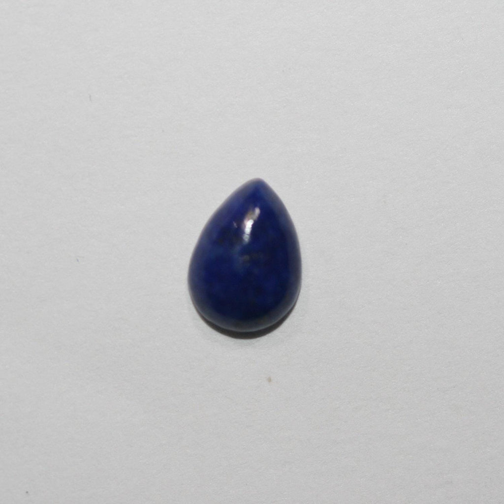 Lapis Lazuli Drop Smooth Cabochon 7x5mm approx.- (10 Pieces)