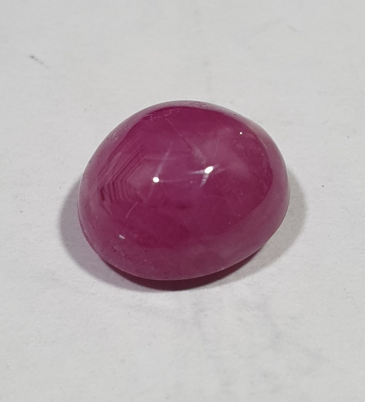 Pink Sapphire Oval Cabochon 10x7.8mm.(4.97ct.)-Natural Gems-Wholesale