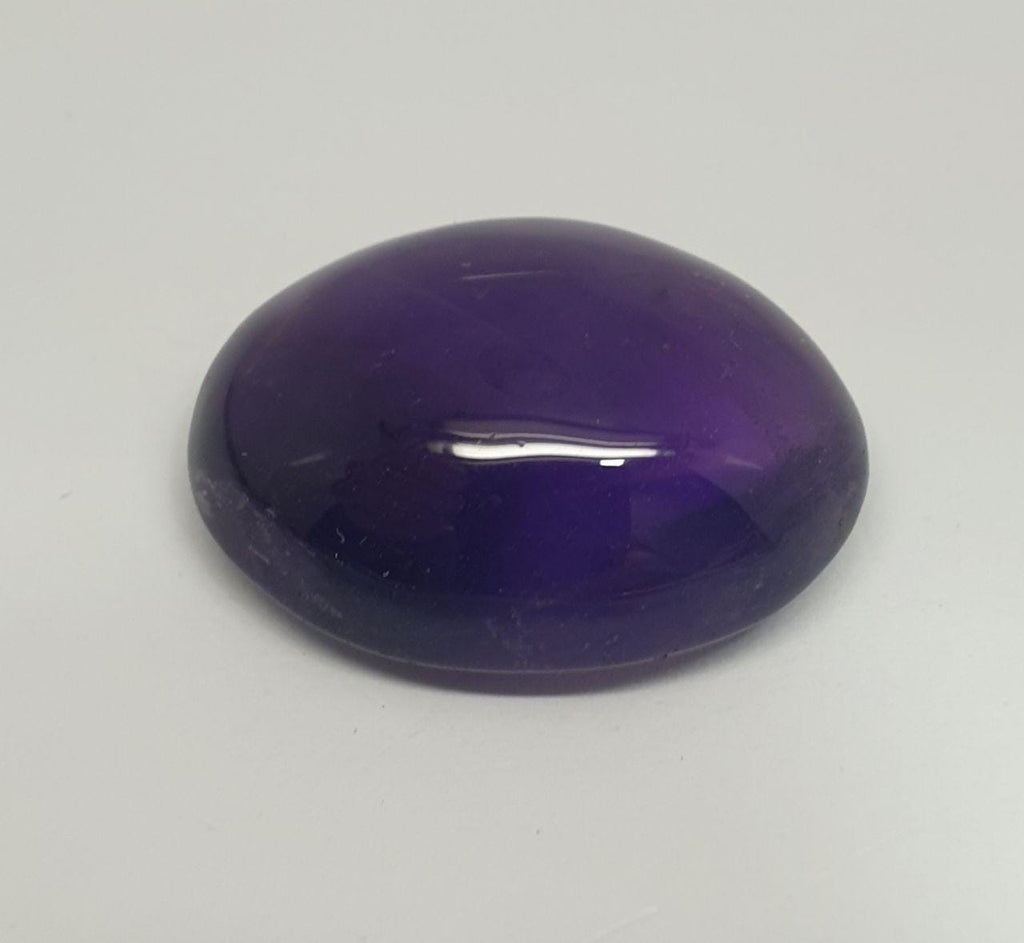 Top Quality African Amethyst Oval Cabochon 23.1x17.3x16.5mm.-(26ct).