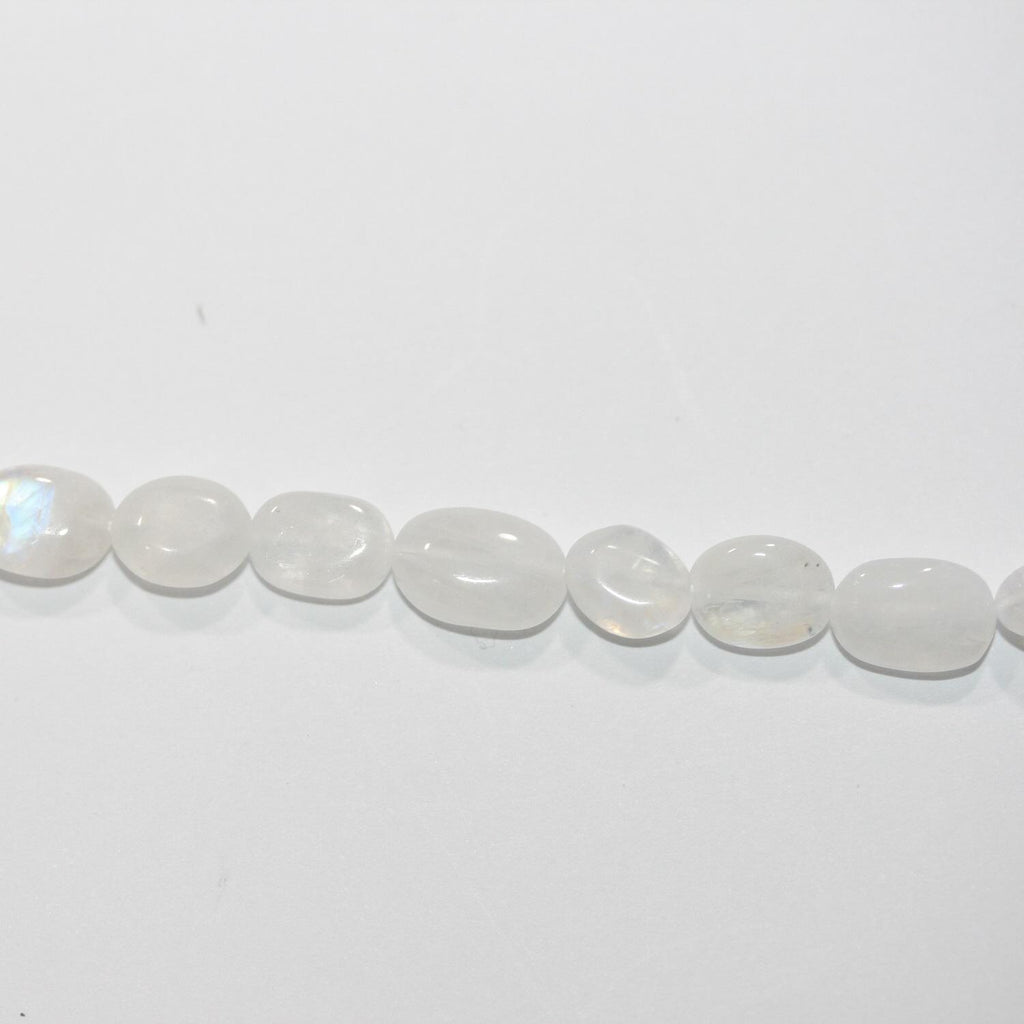14" St Moonstone Smooth Oval  Beads 7x5mm.Approx.-Strand 37cm.-Item.7215