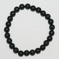 Bracelet rond en onyx finition mate 8 mm.