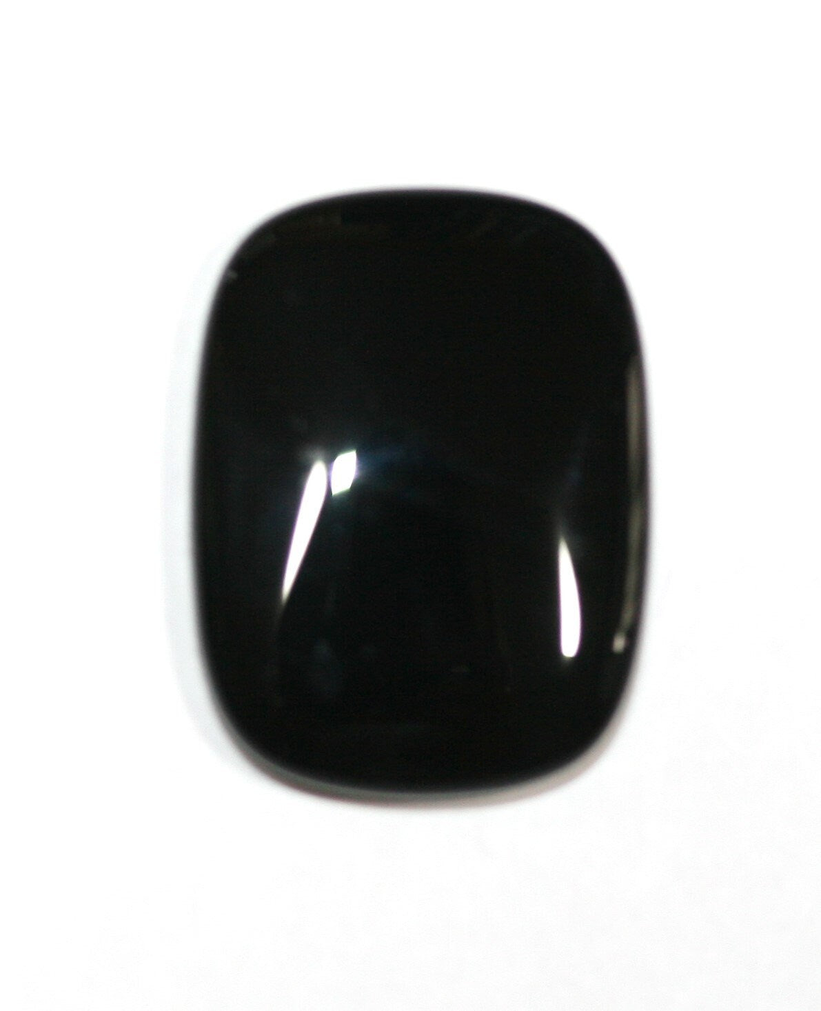 Lote de 4 cabujones cuadrados de ónix de 20 x 15 mm. (4 uds.)