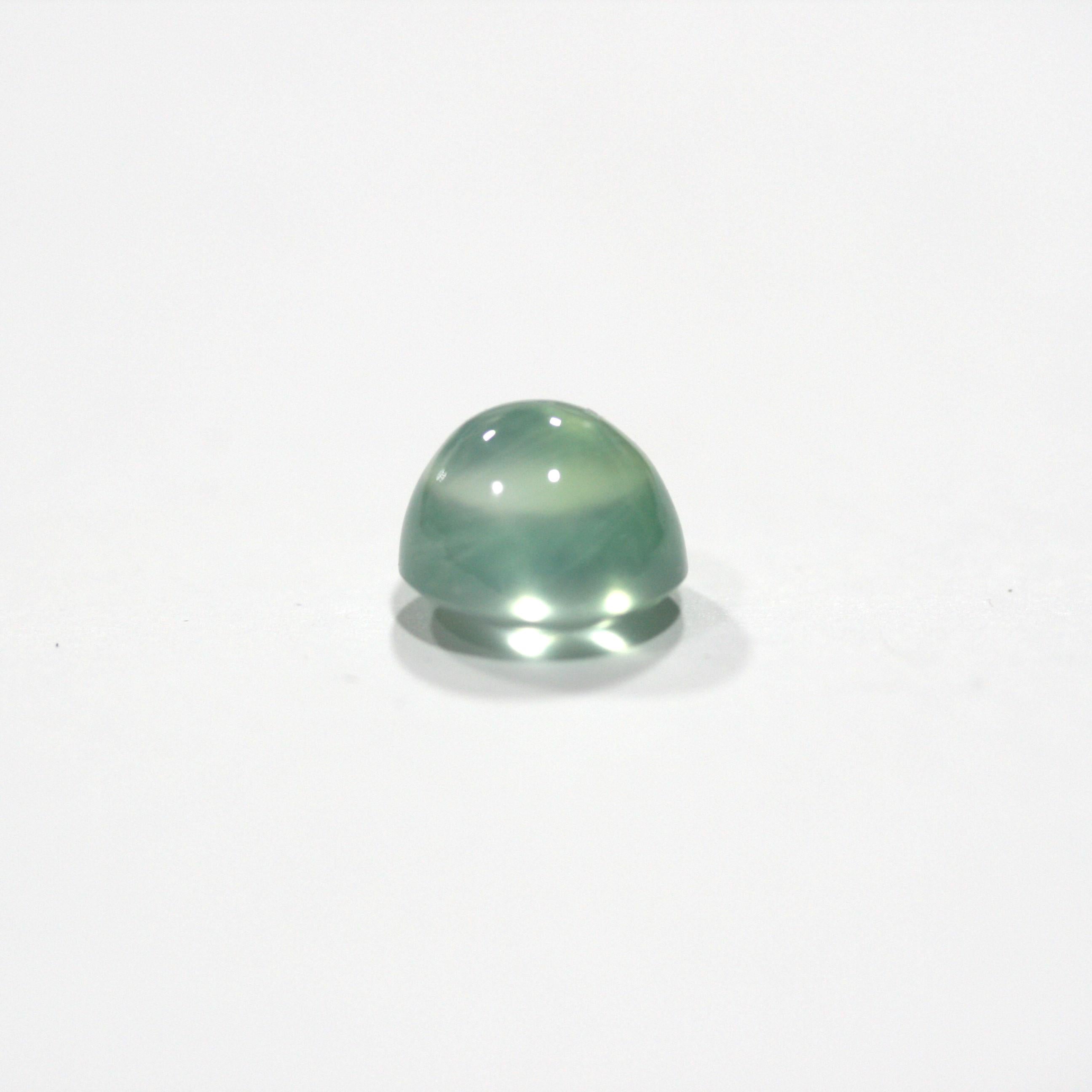 Prehnite Round Cabochon 11mm 7.08ct One Of A kind