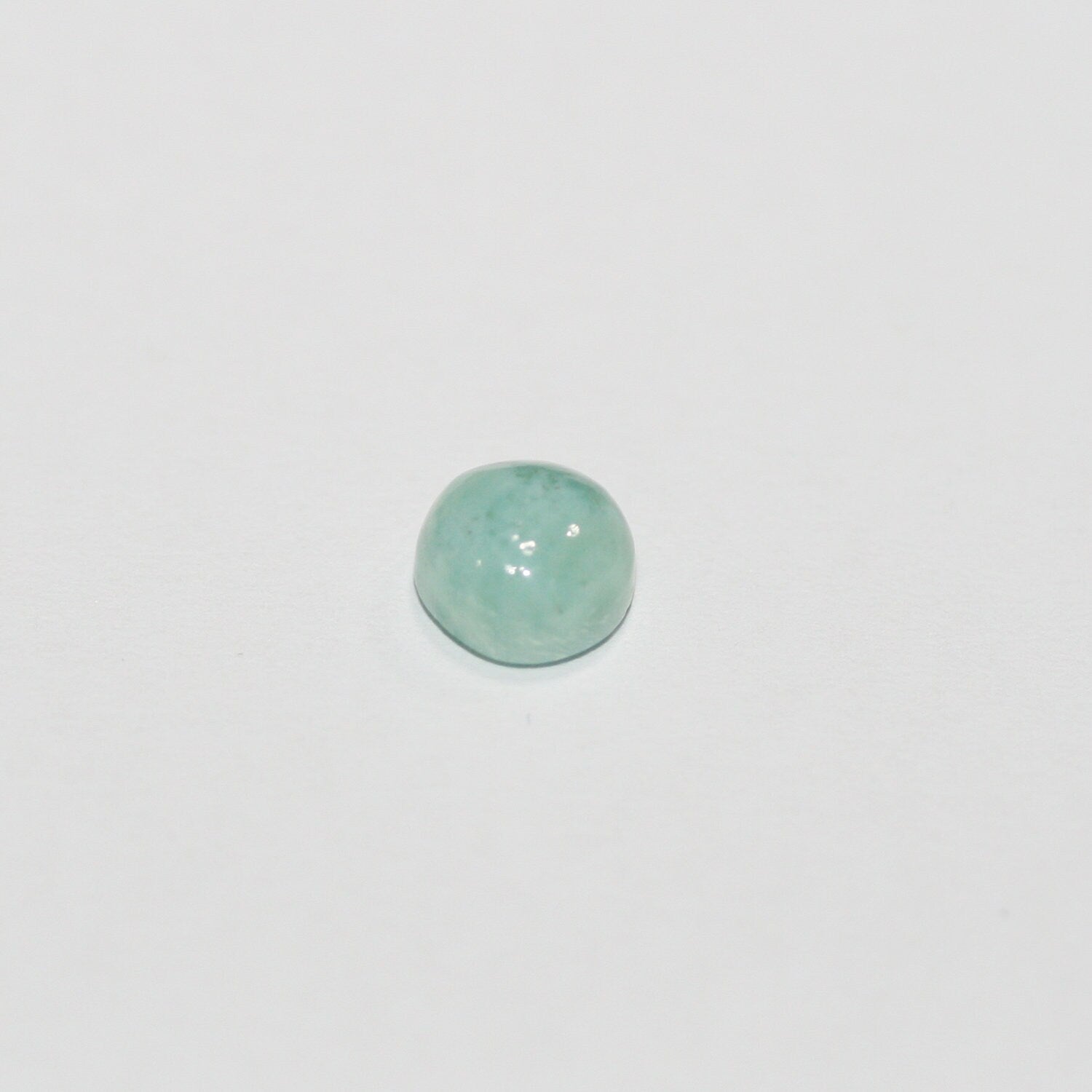 10Pcs Lot Larimar Smooth Round Cabochon 6mm. (10 pcs.).