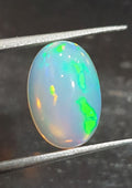 Cabochon ovale opale éthiopienne AAA 12,8x8,8 mm. (2,75 ct) Pierres précieuses naturelles extraites de la terre