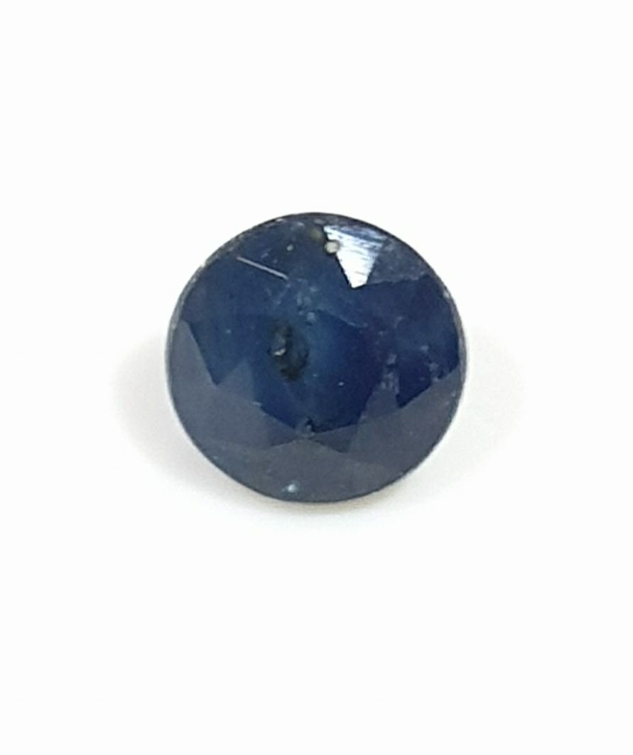 1 Pc Natural Blue Color Blue Sapphire 4.75mm Round Brilliant Cut- Wholesale Gemstones- Natural Stones For Jewelry