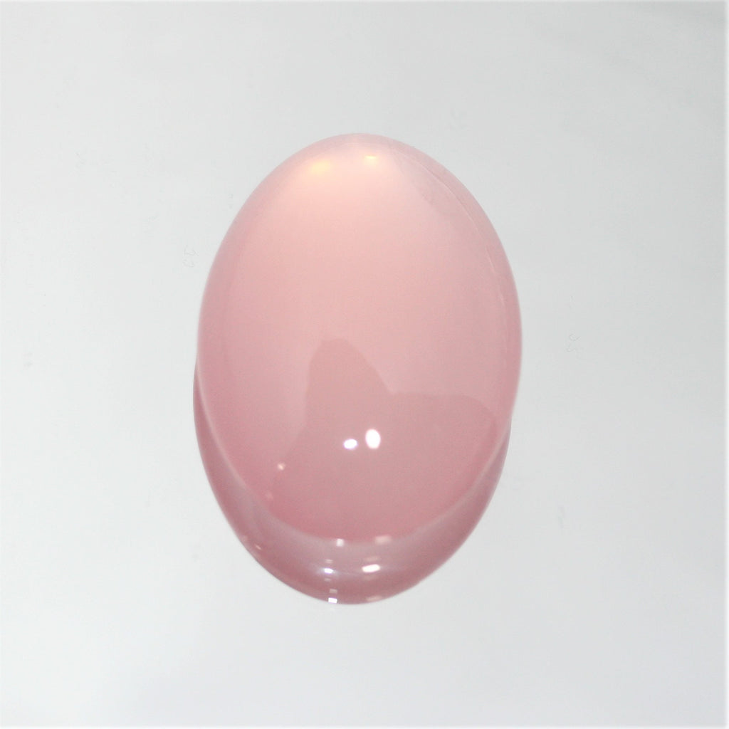 Rose Quartz Smooth Oval Cabochon 38x26mm. (79.6ct.)