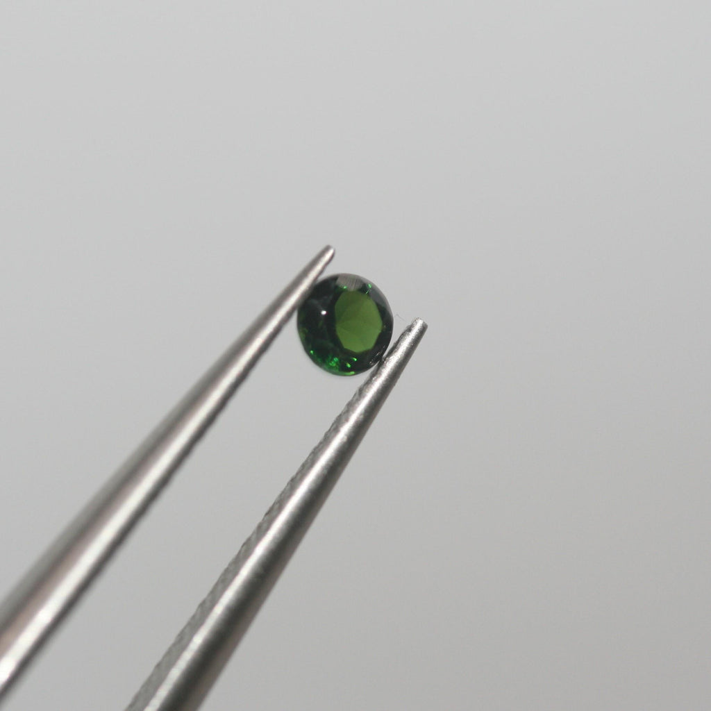 Lote de turmalina multi facetada redonda de 3 mm - Lote de piedras preciosas de 5 ct