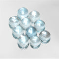 Sky Blue Topaz Smooth Round Cabochons Lot 6mm.- 10 Pieces