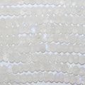 13" St Moonstone Faceted Rondelle Beads 6x3mm.-Strand 33cm