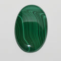 Malachite Oval Cabochon 41x26mm.(88.7ct)