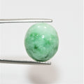 Jadeite Smooth Oval Cabochon 15.7x13.7mm. (12.21ct.) - Wholesale Gemstones- Natural Stones For Jewelry