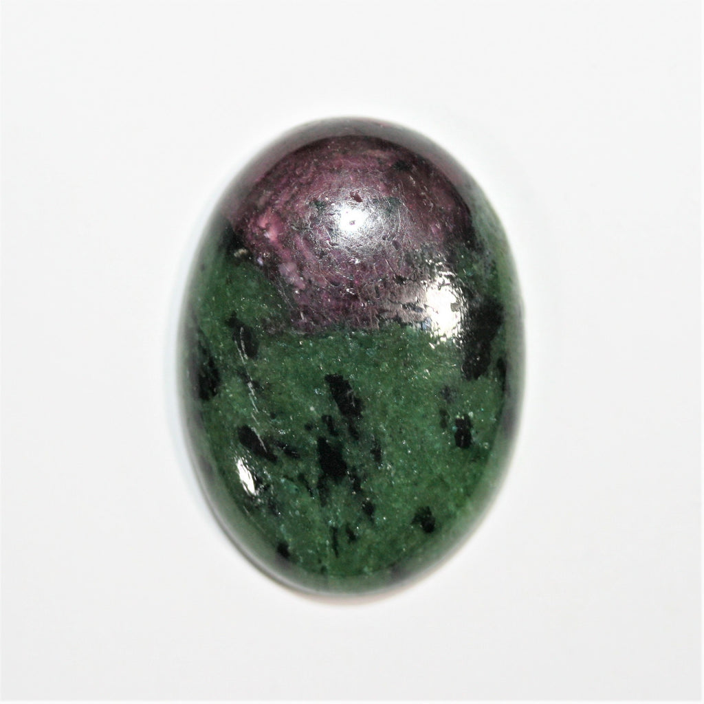 Ruby Zoisite Oval Cabochon 27x19.6mm.-(34.79ct) Natural Untreated Gemstone