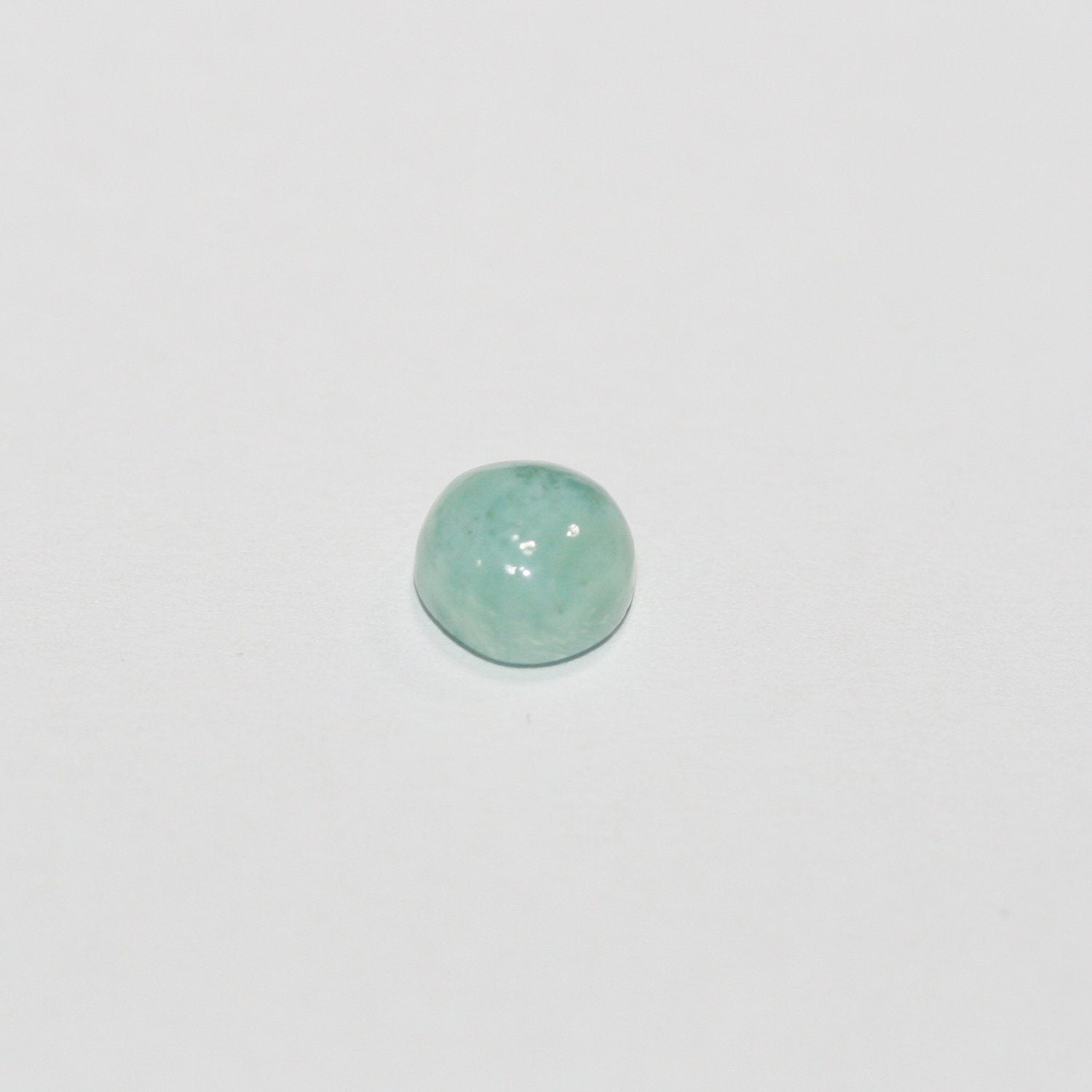 10Pcs Lot Larimar Smooth Round Cabochon 8mm. (10 pcs.).