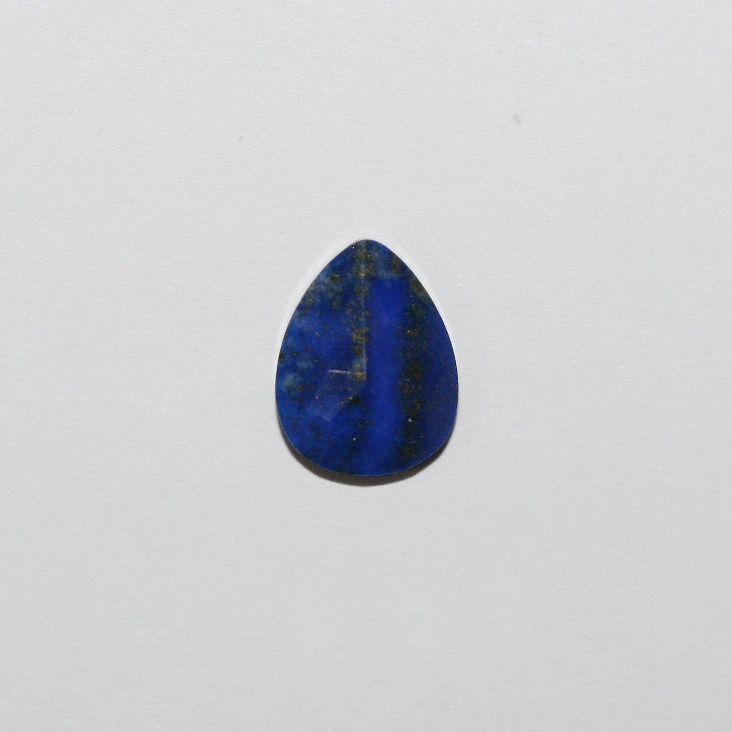 Lote de 4 cabujones de lapislázuli facetados de 12 x 10 mm. (4 piezas)