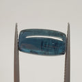 Indicolite Blue  Tourmaline Cushion  Cabochon 14.1x7.8mm.(5.67ct.).