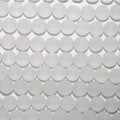 Perles rondes en cristal de roche St, finition mate lisse, 10 mm, rang de 40 cm (15 pouces).
