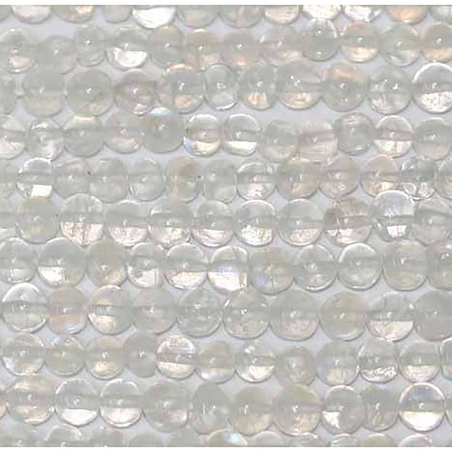 13" St Moonstone Smooth Round Beads 3-3.5mm.-Strand 34cm