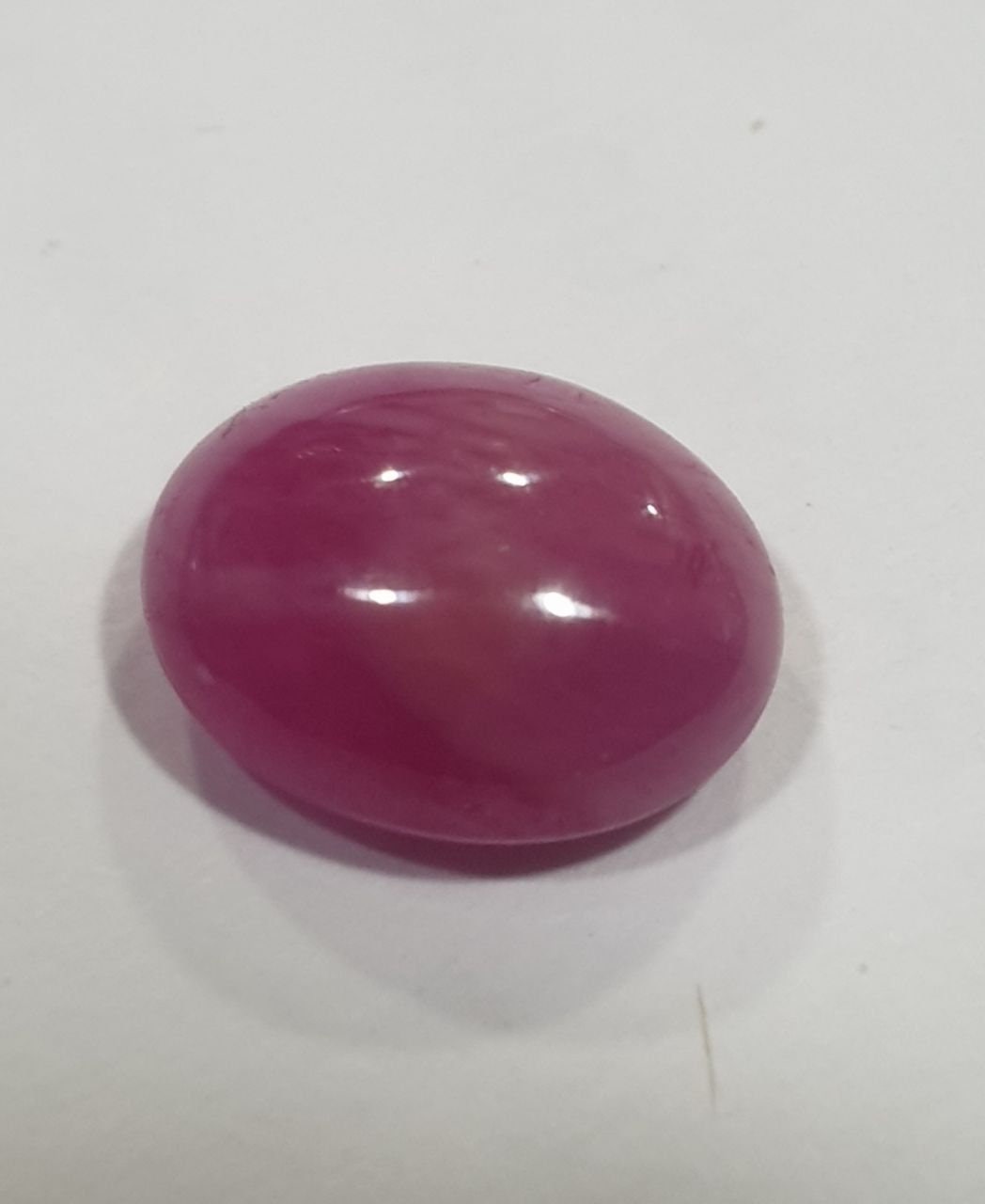 Pink Sapphire Oval Cabochon 10x8.1mm.(4ct.)