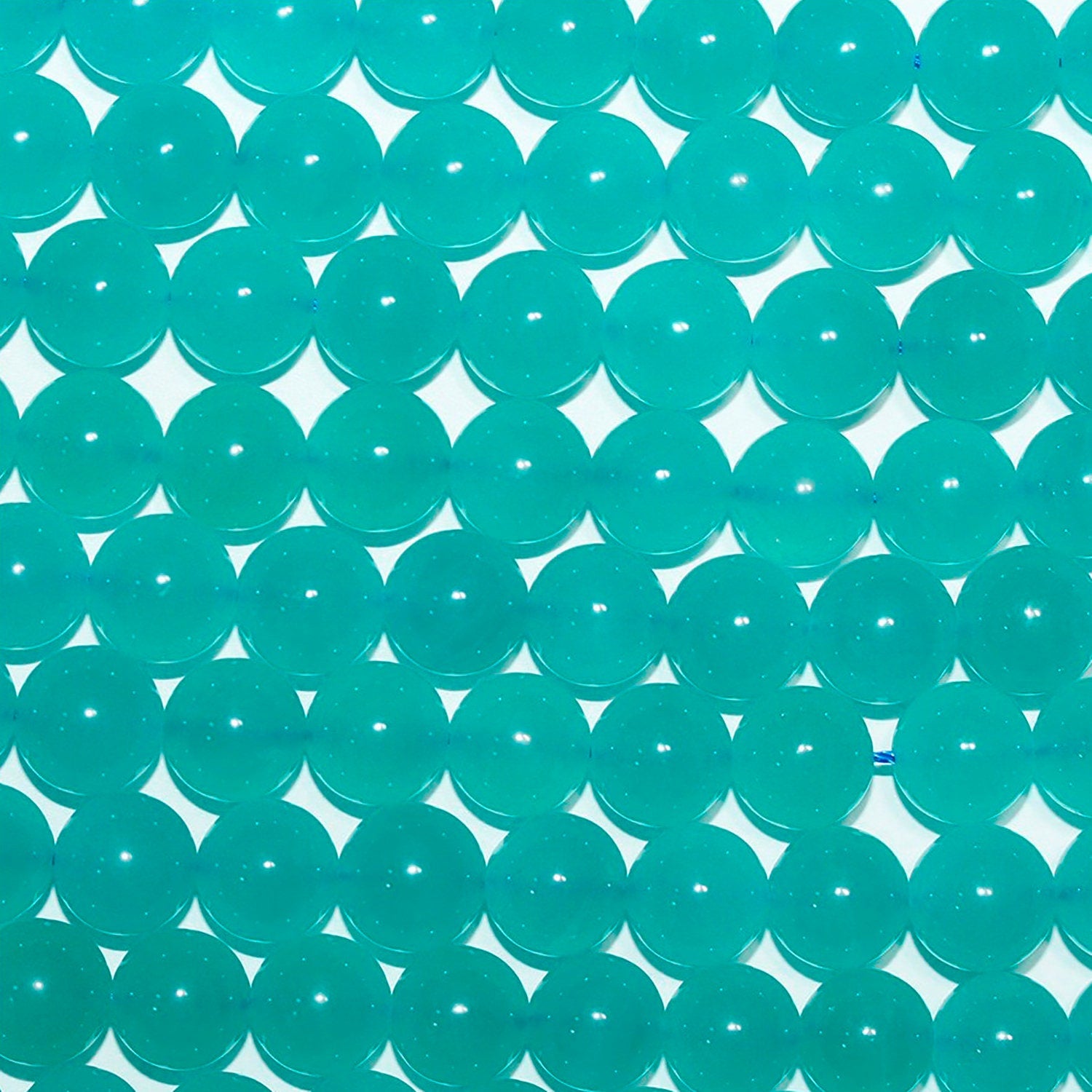 14" St Amazonite  Smooth Round Beads 9-10mm.-Strand 38cm