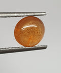 Orange Spessartine Fanta  Garnet Oval Cabochon 7.6x7.3mm(2.2ct.)