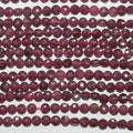 Perles de monnaie facettées St Rubi de 15 pouces (4 mm) - Fil de 39 cm