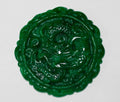 Pendentif en jade vert 47 mm.