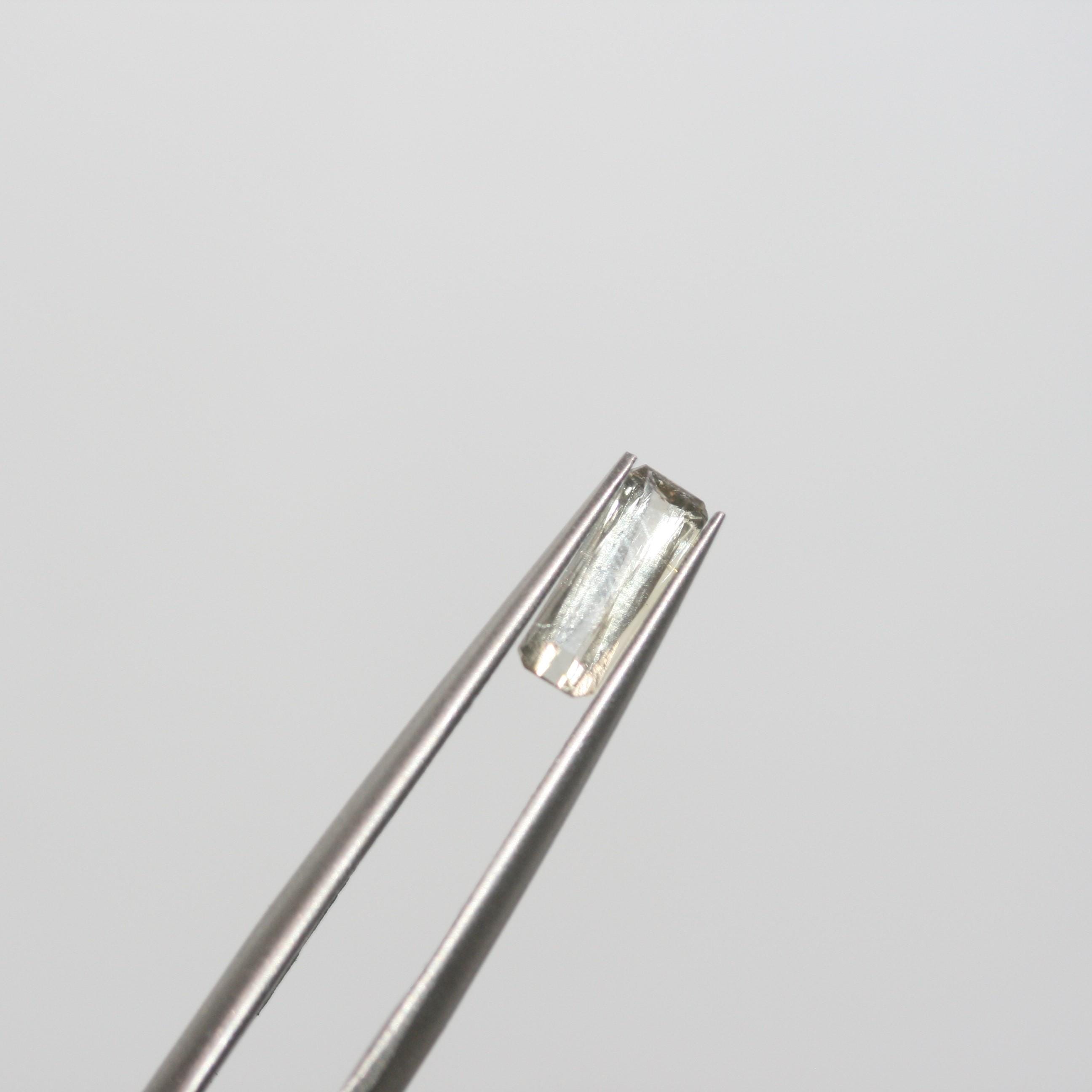 Lote de turmalina baguette octogonal de 1,16 ct