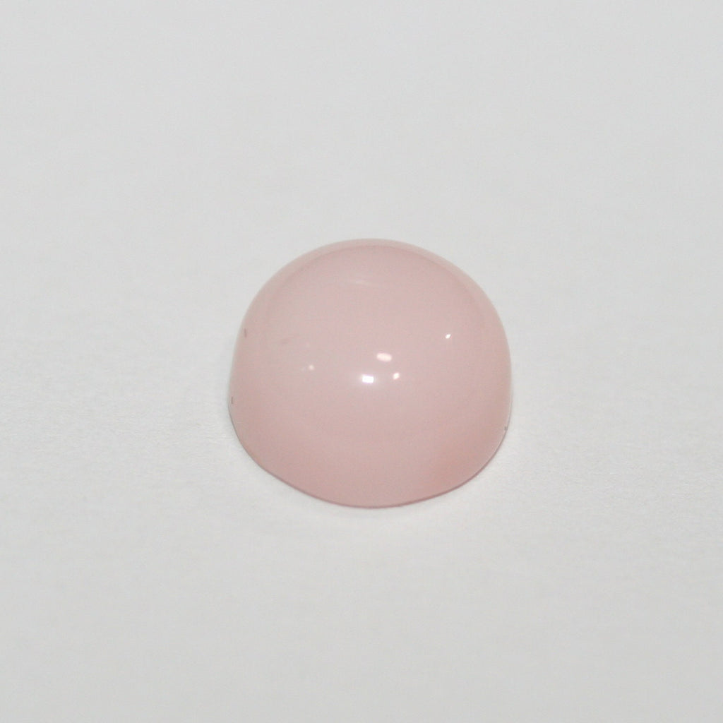 10 Pcs Lot Pink Opal Round Cabochon 9 mm. (10 pcs.).