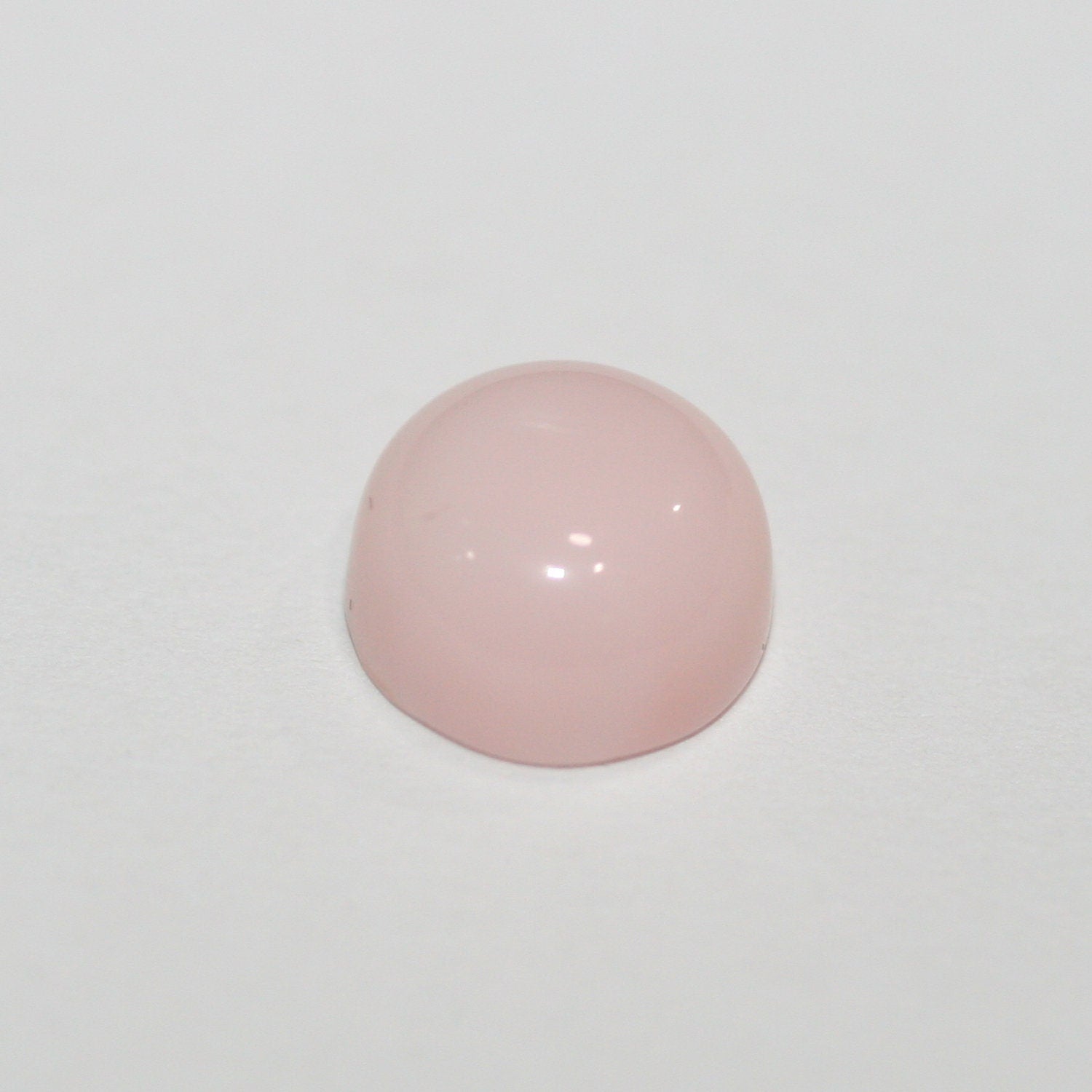 10 Pcs Lot Pink Opal Round Cabochon 9 mm. (10 pcs.).