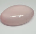 Big AAA Rose Quartz Smooth Oval Cabochon 36x25mm. (69.7ct.)