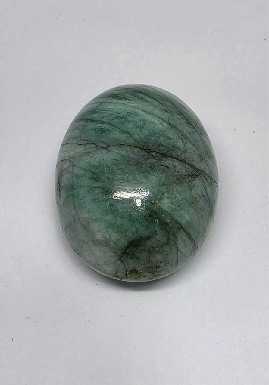 Huge Emerald Smooth Oval Cabochon 24.6x18.4mm 41.5ct- wholesale Price.