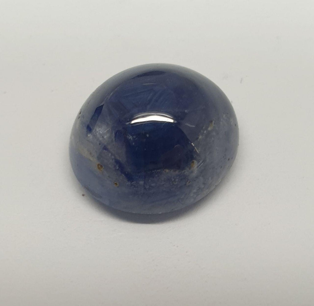 Natural Blue Sapphire Oval Cabochon 12.6x11.7mm. (10.2ct.)