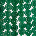 14" St Green Aventurine Carved Heart Beads 18mm.-Strand 40cm
