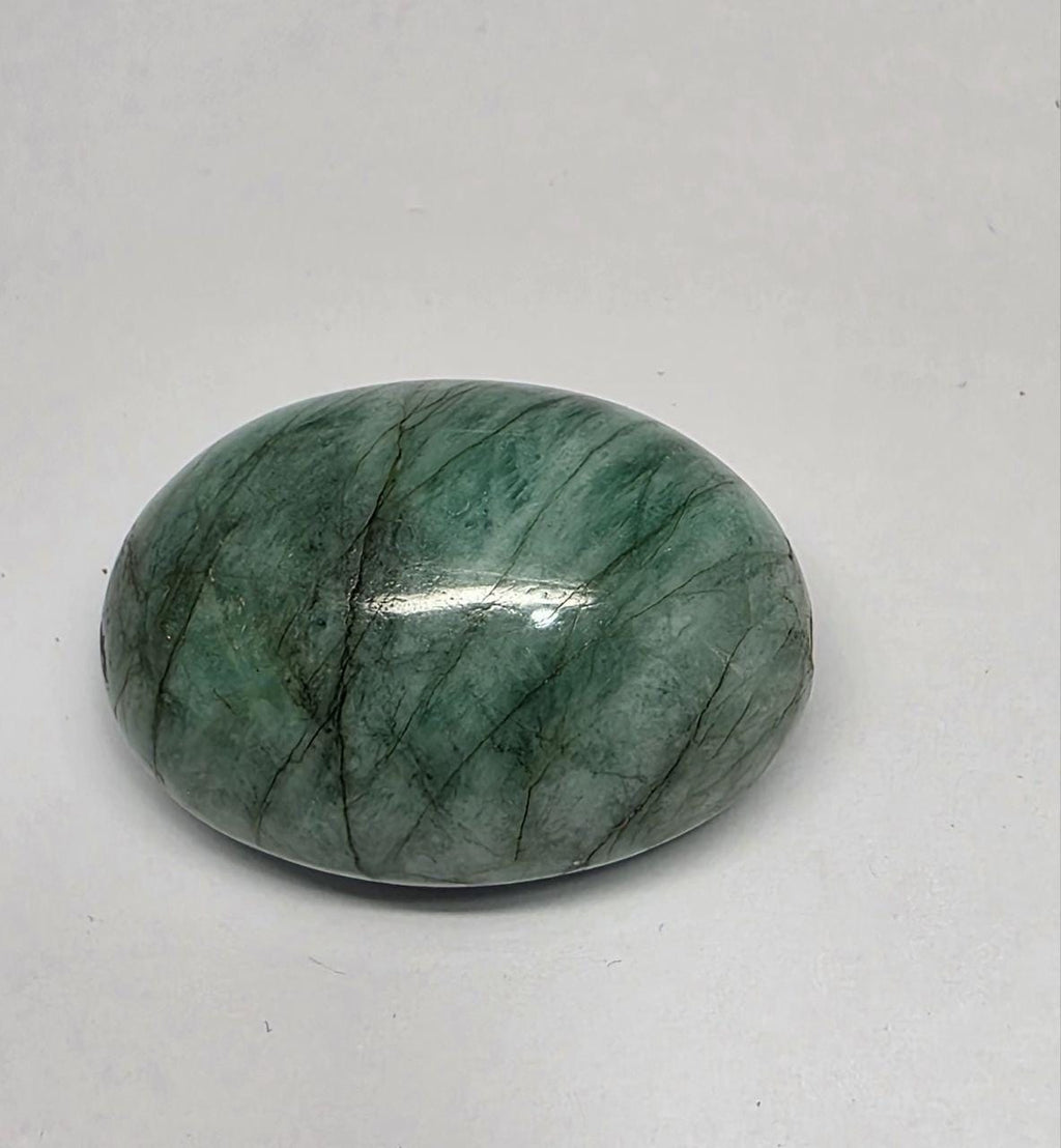Huge Emerald Smooth Oval Cabochon 24.6x18.4mm 41.5ct- wholesale Price.