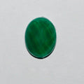 Lote de 8 cabujones ovalados facetados de ágata verde (8 unidades) de 10 x 8 mm