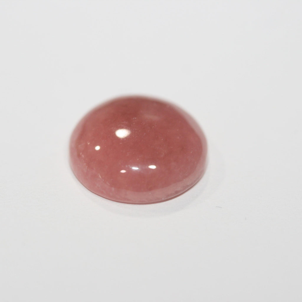 Rhodochrosite Round Cabochon 13.8mm. (9.91ct.) Top Quality Natural Gemstone Jewelry