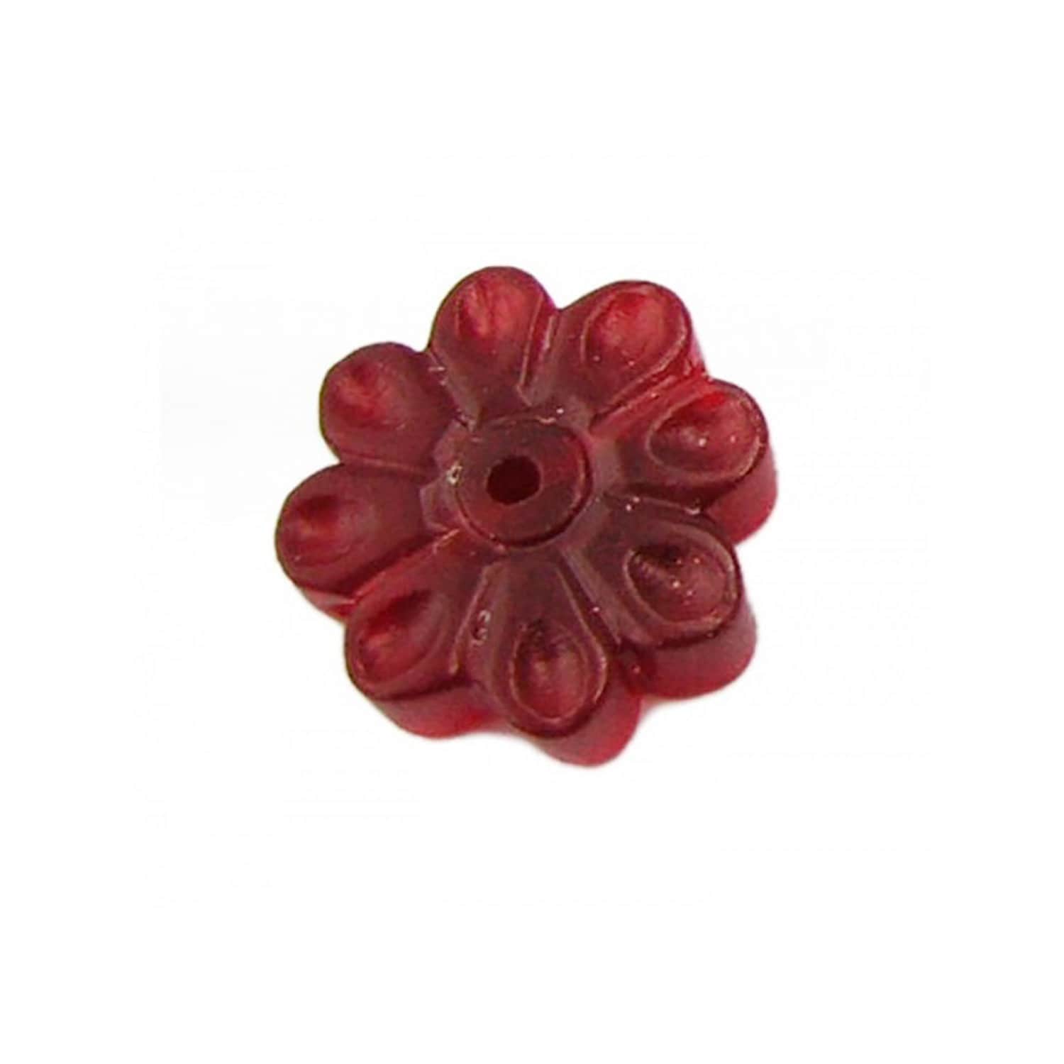 Pendentif en jade rouge 30 mm.