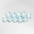 Sky Blue Topaz Smooth Round Cabochons Lot 5mm.- 10 Pieces