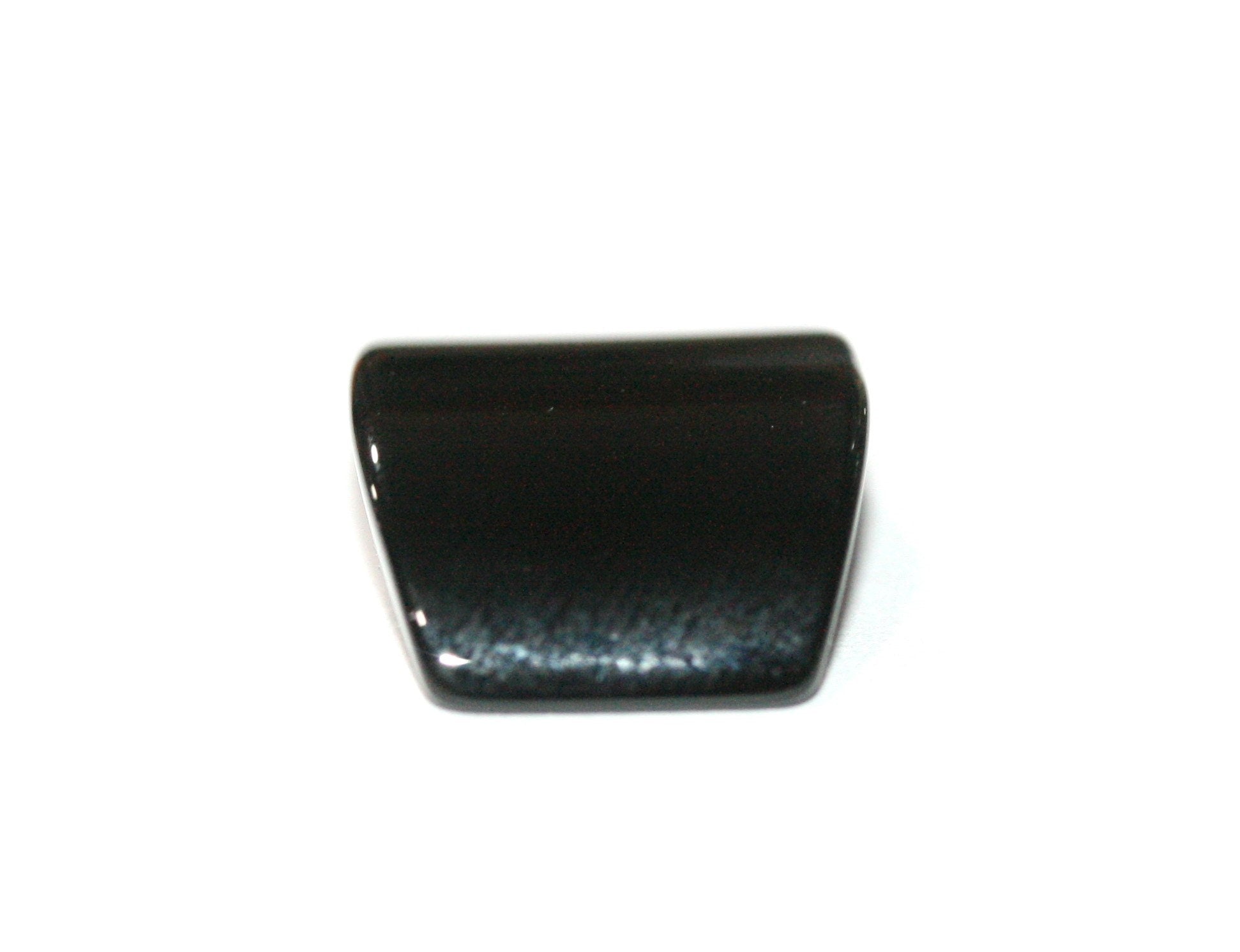 Lote de 6 cabujones de ónix lisos de 17 x 12 mm. Grosor: 5 mm. (6 piezas). - Artículo 1665CB