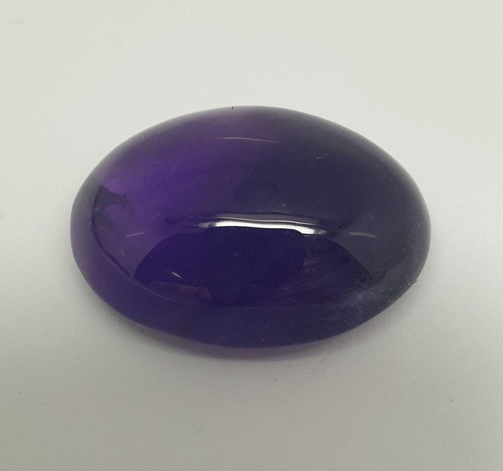Top Quality African Amethyst Oval Cabochon 23.1x17.3x16.5mm.-(26ct).