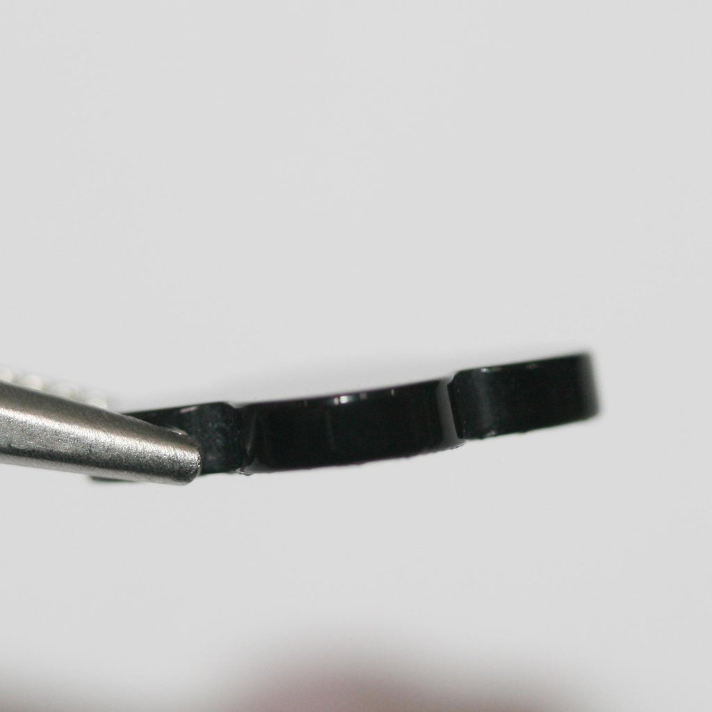 6 cabochons plats en onyx de 12 mm (6 pièces)