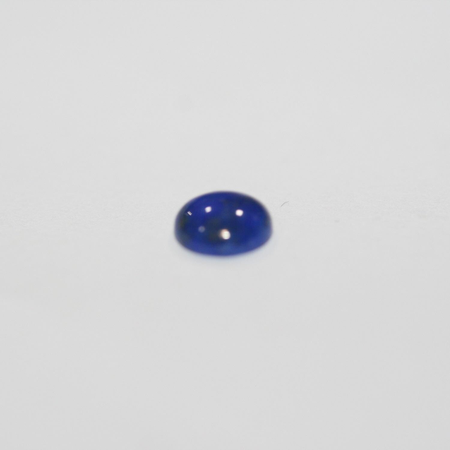 Lapis Lazuli Smooth Round Cabochon 5mm. (15 Pieces)
